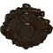 Ekena Millwork Kinsley Flowing Leaf Ceiling Medallion, Hand-Painted Bronze, 30 3/8"W x 20 3/4"H x 1"P CM30KIBZS - alternate 2